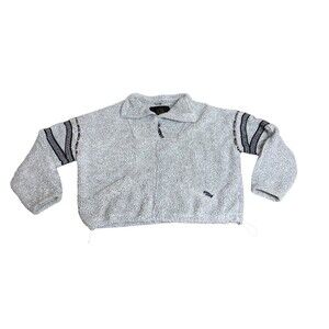 STS Ranchwear Women’s Quarter Zip Pullover Size Large Grey